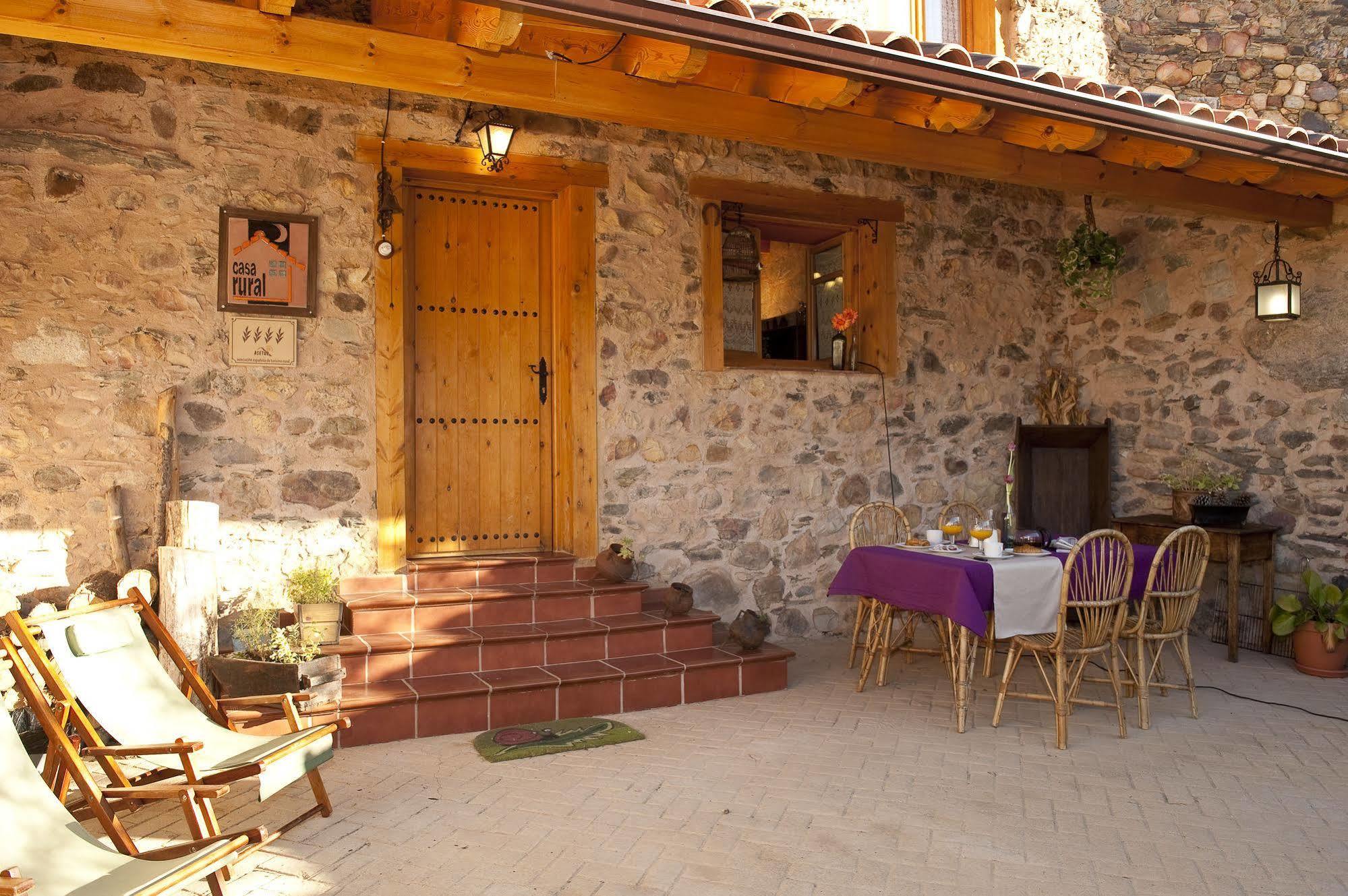 Casa Rural Entre Valles Бенльера Экстерьер фото